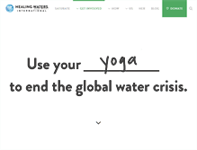 Tablet Screenshot of healingwaters.org